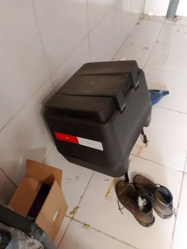Baú para moto