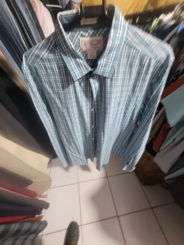 Camisa social peguim tamanho LGG