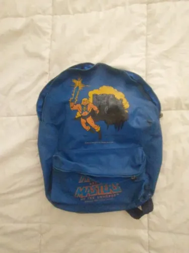 Mochila Vintage He-Man 1983 Original Mattel - Raridade Anos 80