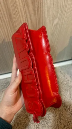 Bolsa Schutz Couro Original Vermelha