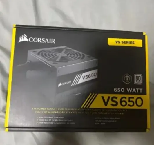 Fonte Corsair 80 PLUS 650 Watts