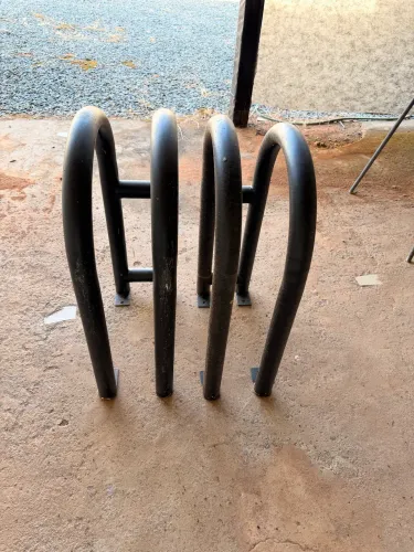 Bicicletário de chão