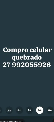 C.ompro celulares quebrado