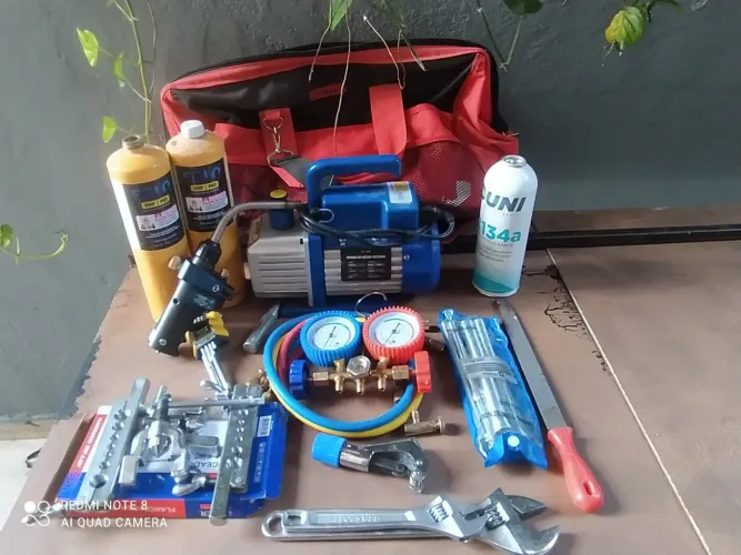 Vendo kit de Ar-condicionado interessados chamar no chat