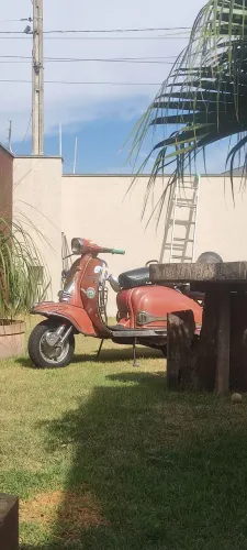 LAMBRETTA LI-150 PLACA PRETA TODA PROVA