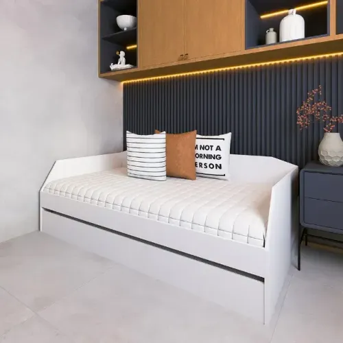 Cama com auxiliar