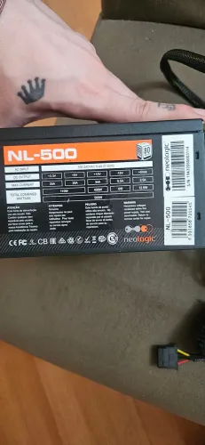Fonte 500W Neologic NL-500