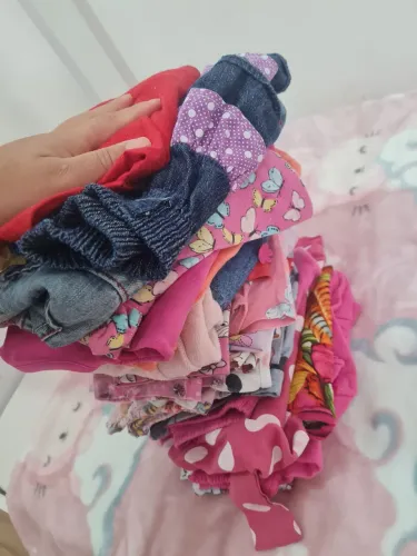 Lote roupa menina até 3 anos - 38 peças