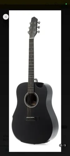 Violão semi novo
