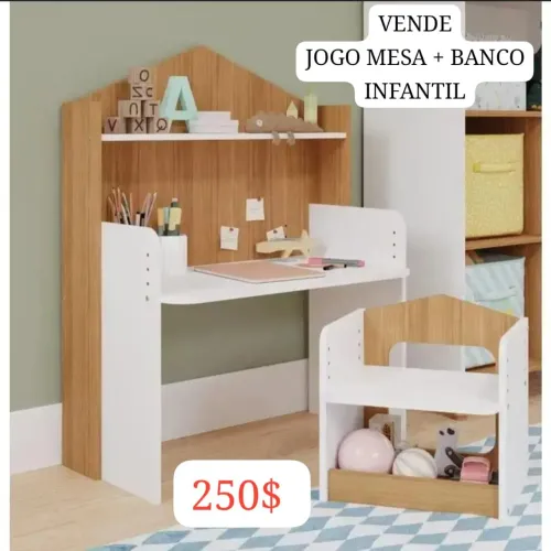 Mesa infantil + cadeira