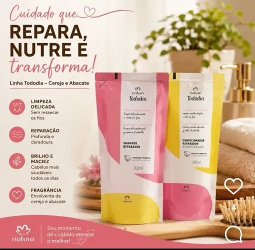 Kit refil tododia shampoo+condicionador nutrição
