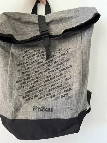 Mochila corrida das estações 2025 inverno novíssima