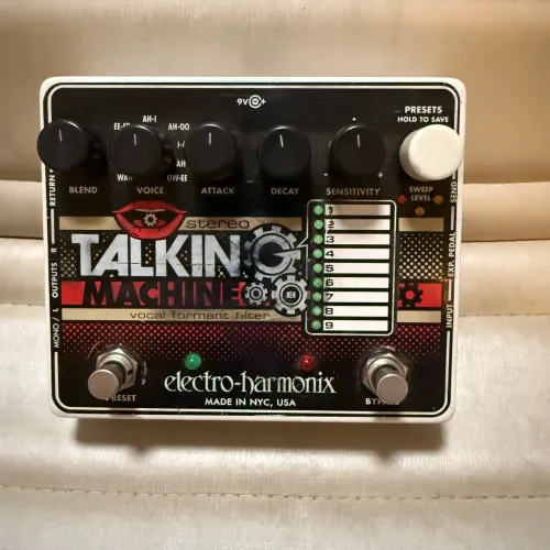 Pedal Electro Harmonix Talking Machine - Descontinuado - Talkbox - Conservadão!! 