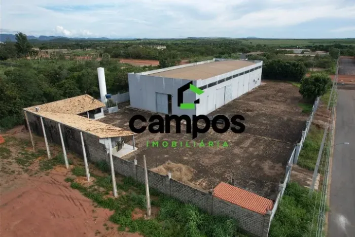 CAMPOS IMOBILIÁRIA ALUGA GALPÃO COMERCIAL NO SETOR INDUSTRIAL - TAQUARALTO