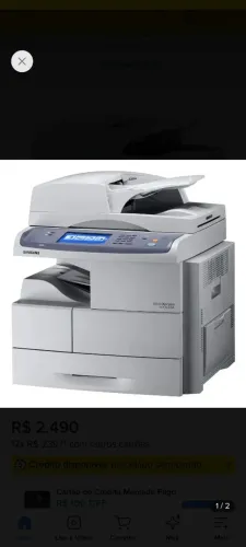 Impressora samsung Multixpress 6555nx 