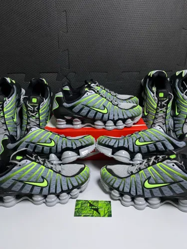 Nike Shox TL 'Wolf Grey Lime'