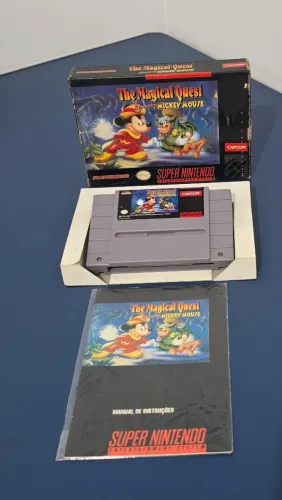 The Magical Quest Mickey Mouse Snes playtronic