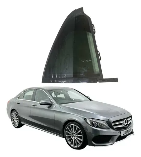 Vidro Fixo Lateral Traseira Esquerda Mercedes C200 15 A 18