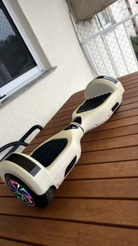 Hoverboard 6,5" - Carregador Original - Todos LEDs Funcionando