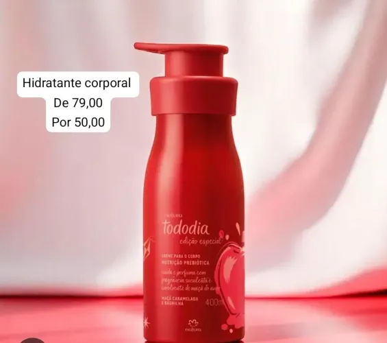 Hidratante Natura Maçã caramelizada