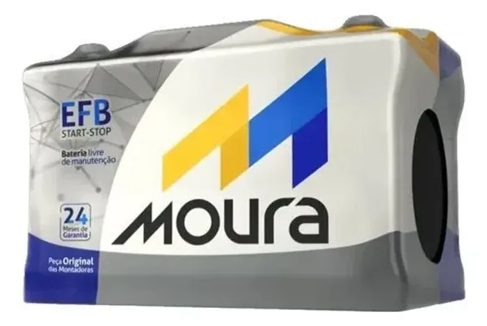Bateria Moura 72LD Start Stop Nova | PIX R$ 919
