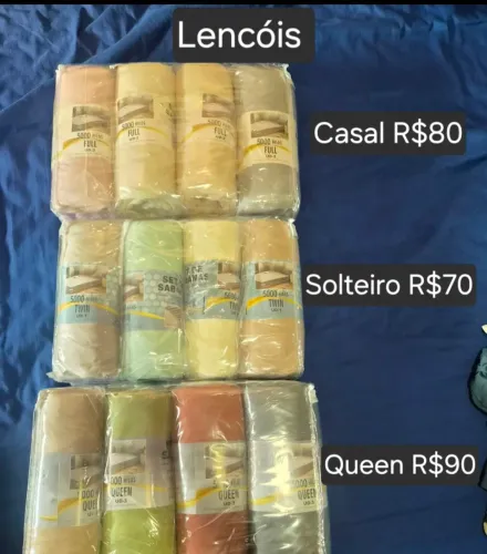 Lencóis 5 mil fios com fronha