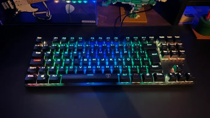 Teclado mecânico T Dagger Bora 75% *LEIA A DESCRIÇÃO*