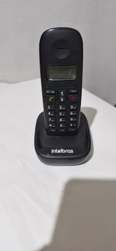 Telefone Sem Fio Digital Preto Intelbras