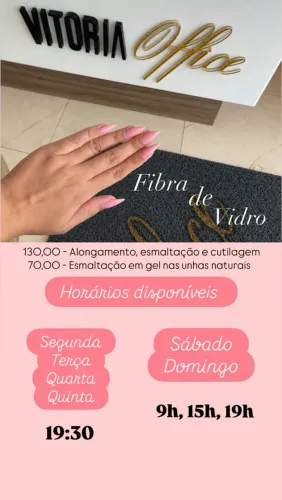 Alongamento - fibra