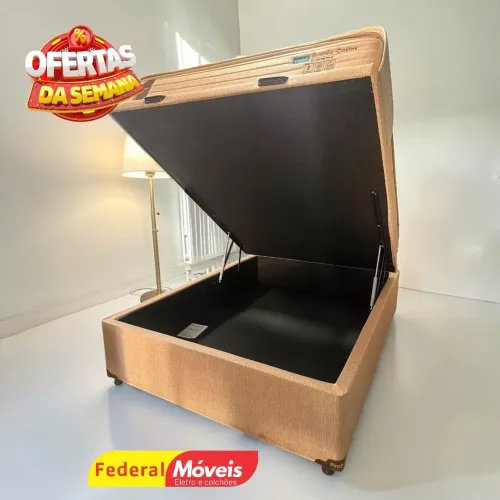 Base Baú Box Casal 1,38x1,88m Probel - Fazemos Entregas