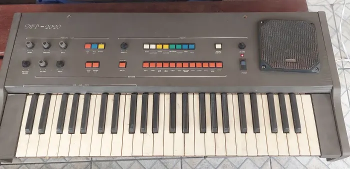 Órgão minami MP2020 teclado antigo para restauração teclado instrumento musical antigo