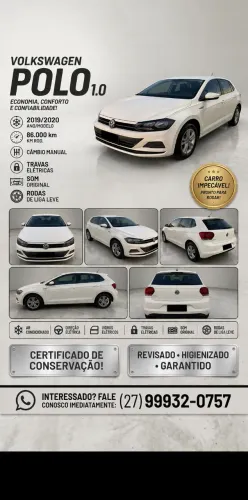 Volkswagen Polo 1.0 Flex 12V 5P 2020