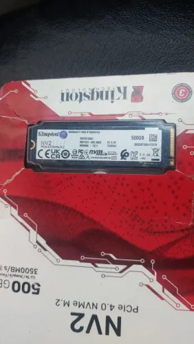 Nvme Kingston de 500 giga