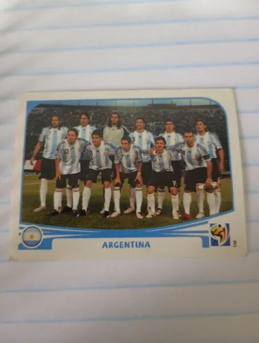 Figurinha Copa do Mundo 2010, Time Argentina, 106