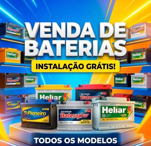 Baterias Automotivas Vários Modelos - A Partir de R$ 249,00