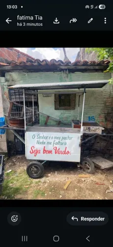 Carinho de lanche 