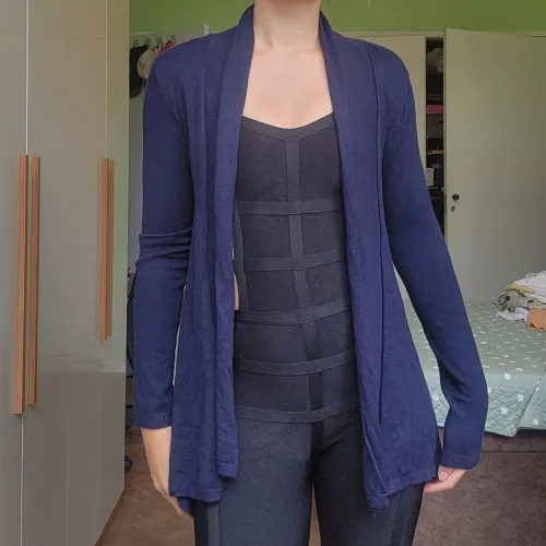 Casaco Zara azul M