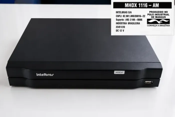 DVR Intelbras MHDX 1116-AM Semi Novo - Segurança para seu Patrimônio!