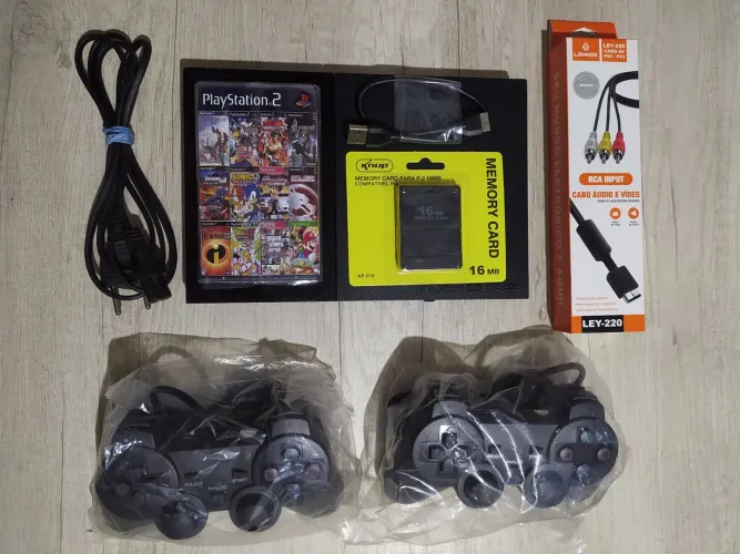 Ps2 Slim + HD externo