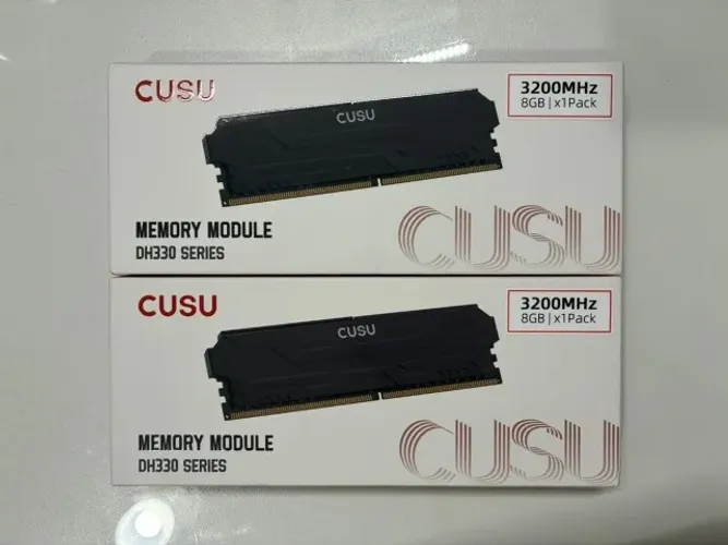 Memória ram CUSU 2x 8gb 3200mhz CL16 Lacradas