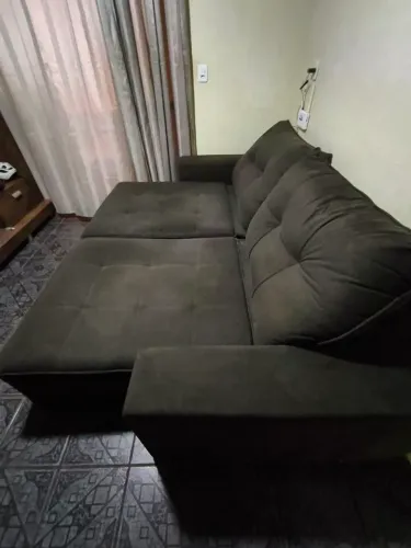 Sofá Retrátil e Reclinável 4 lugares! Alto padrão...