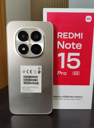 NOTE 15 PRO 5G NFC 5G 512GB 8GB RAM XIAOMI NOTE