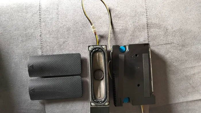 Kit 2 auto falantes + tampa traseira pé Tv Samsung UN40J5200AG