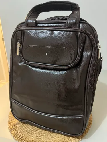 Bolsa executiva de couro 