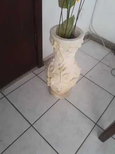 Vaso de gesso