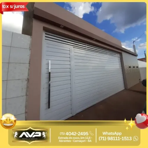 Porta social em alumínio