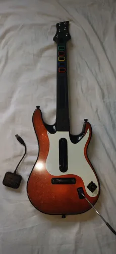 Guitarra guitarra herói PS2 sem fio