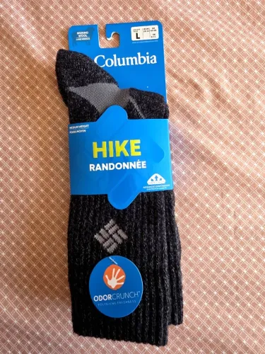 Meia Columbia Masculina Hike Crew Medium Weight