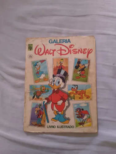 ÁLBUM DE FIGURINHAS GALERIA DE WALT DISNEY COMPLETO ANOS 70