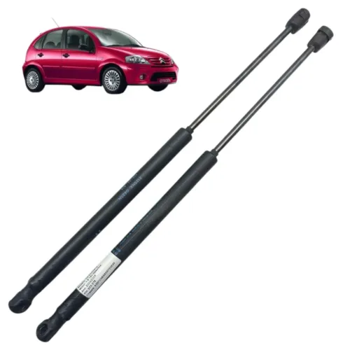 Par Amortecedor Tampa Traseira Citroën C3 2004 2005 2006 07